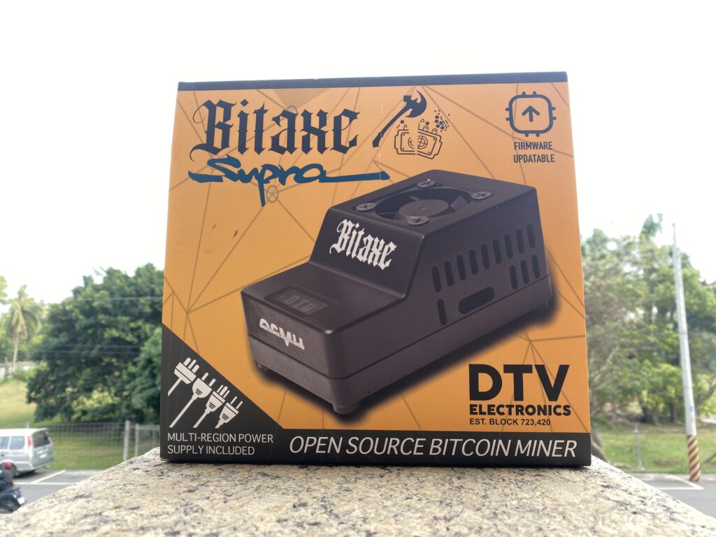 Bitaxe Supra DTV Electronics Packaging