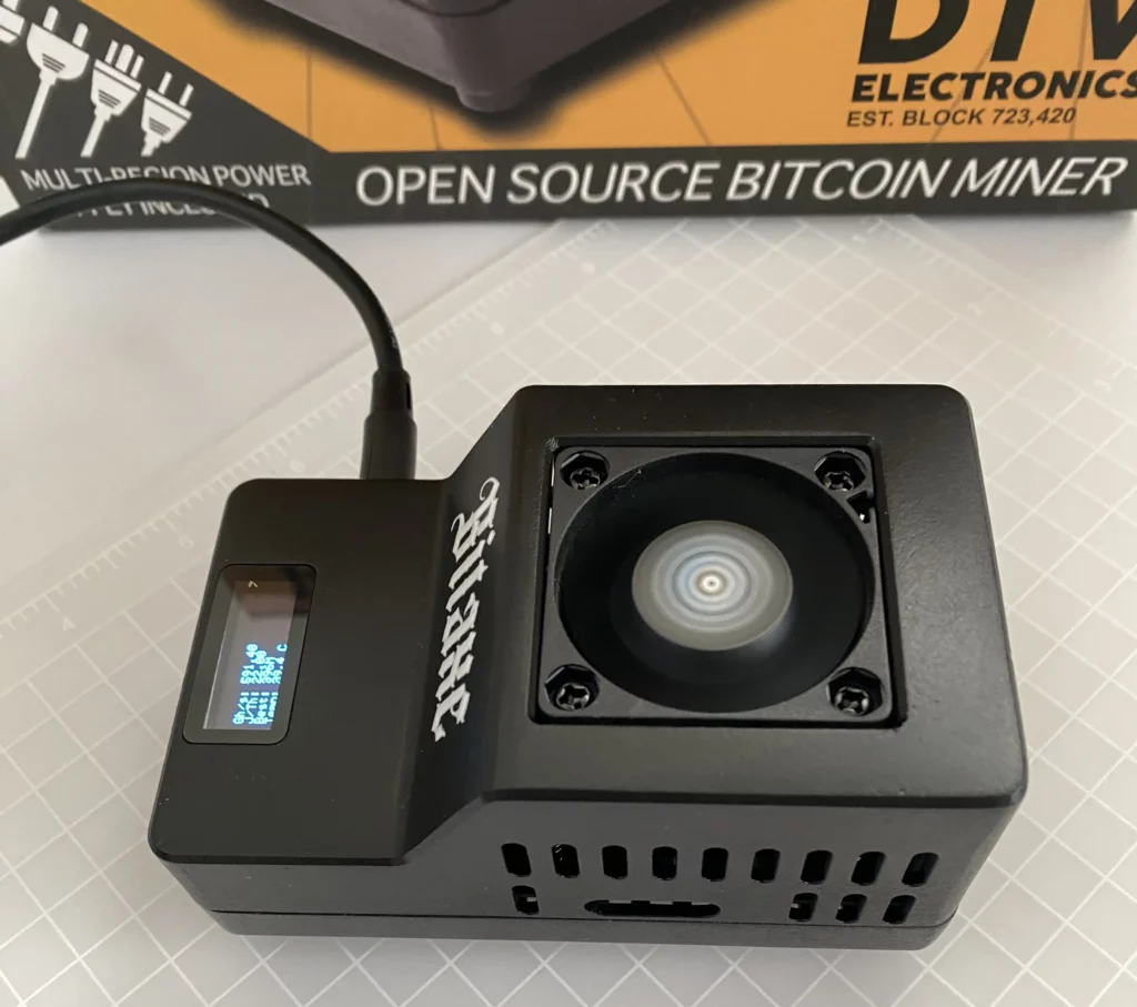 Bitaxe Supra DTV Electronics Form Factor